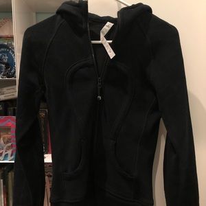 Hooded Black Lulu Lemon Jacket